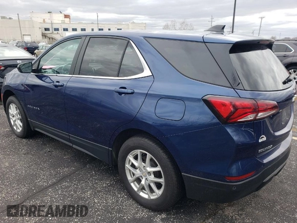 2022 Chevrolet Equinox LT with VIN 3GNAXTEV6NL143073, listed as a IAAI auction lot 42026339 with 79,113 mi miles. Bid and sale history available at carsss.com. Image 1.