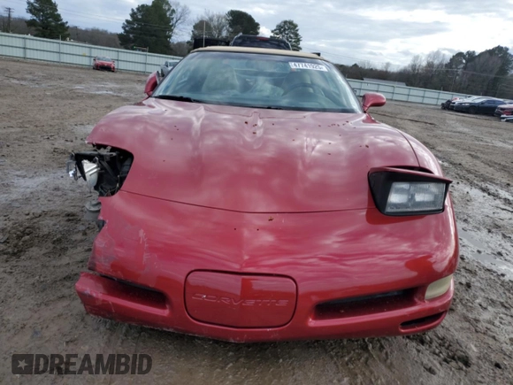2001 Chevrolet Corvette with VIN 1G1YY32G815132976, listed as a Copart auction lot 47741925 with 84,277 mi miles and Clean Title. Bid and sale history available at carsss.com. Image 5.