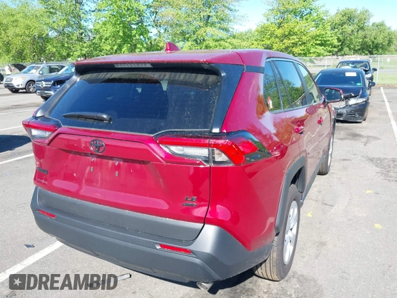 2024 Toyota RAV4 LE with VIN 2T3G1RFV6RW478547, listed as a IAAI auction lot 42157790 with 25,048 mi miles and . Bid and sale history available at DreamBid. Image 4.