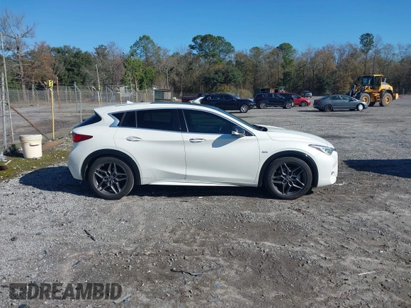 2017 Infiniti QX30 Sport with VIN SJKCH5CP7HA027937, listed as a IAAI auction lot 41190531 with 89,493 mi miles. Bid and sale history available at carsss.com. Image 13.