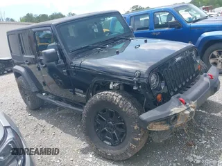 2012 Jeep Wrangler Unlimited Sport with VIN 1C4HJWDG4CL150044, listed as a IAAI auction lot 42130161 with 137,971 mi miles and . Bid and sale history available at DreamBid. Image 1.