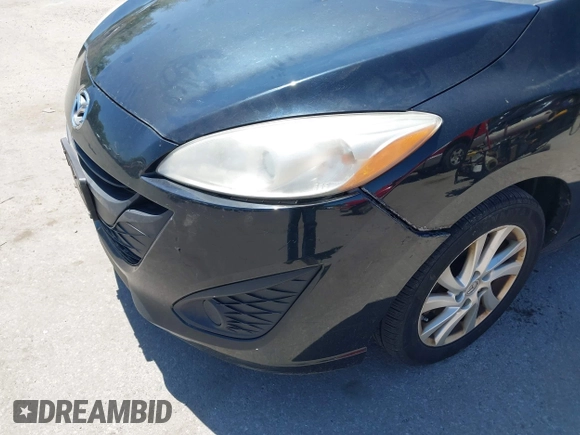 2012 Mazda 5 Sport with VIN JM1CW2BLXC0128507, listed as a IAAI auction lot 42145486 with 175,494 mi miles. Bid and sale history available at carsss.com. Image 6.