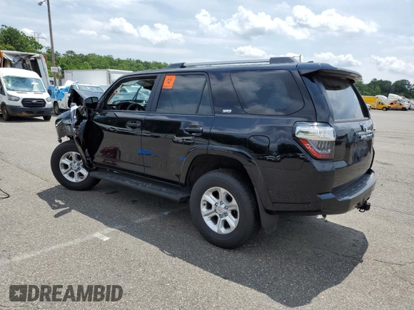 2024 Toyota 4Runner SR5 with VIN JTEMU5JR1R6283546, listed as a Copart auction lot 62879195 with Not provided miles and Non repairable. Bid and sale history available at DreamBid. Image 2.