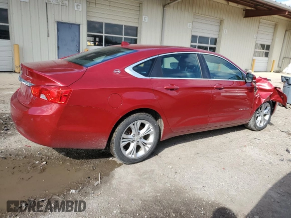 2014 Chevrolet Impala LT with VIN 2G1125S32E9101310, listed as a Copart auction lot 52306975 with 123,393 mi miles and Salvage Title. Bid and sale history available at DreamBid. Image 3.