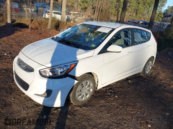 2016 Hyundai Accent SE with VIN KMHCT5AE9GU290829, listed as a IAAI auction lot 41209115 with 27,998 mi miles. Bid and sale history available at carsss.com. Image 17.
