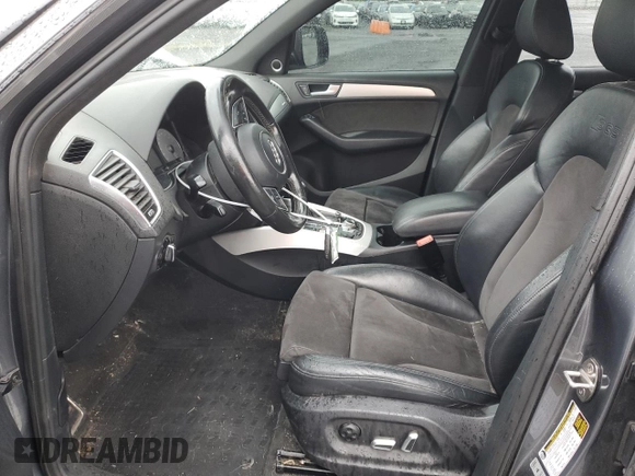 2017 Audi SQ5 Premium Plus with VIN WA1CCAFP2HA045617, listed as a Copart auction lot 77871754 with 109,057 mi miles and Salvage title. Bid and sale history available at DreamBid. Image 7.