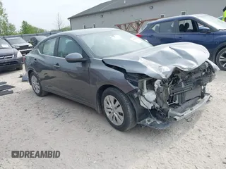 2022 Nissan Sentra S z VIN 3N1AB8BV0NY281819, wystawiony jako IAAI lot #42136192 z przebiegiem 26 986 mil mil oraz . Historia ofert i sprzedaży dostępna na DreamBid. Obrazek 1.