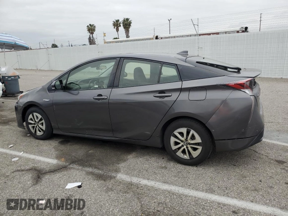 2017 Toyota Prius Two with VIN JTDKARFU8H3047212, listed as a Copart auction lot 53165625 with 82,646 mi miles and Salvage Title. Bid and sale history available at carsss.com. Image 2.
