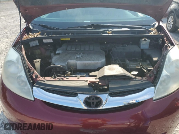 2008 Toyota Sienna XLE with VIN 5TDZK22C18S146162, listed as a Copart auction lot 63632595 with 217,770 mi miles and Clean title. Bid and sale history available at DreamBid. Image 12.