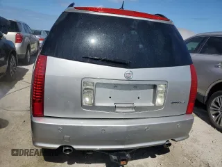 2007 Cadillac SRX with VIN 1GYEE63A270126704, listed as a Copart auction lot 76955114 with 142,364 mi miles and Salvage Title. Bid and sale history available at carsss.com. Image 6.