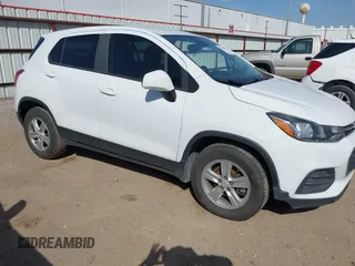 2021 Chevrolet Trax LS with VIN KL7CJKSB9MB301460, listed as a IAAI auction lot 41736329 with 169,013 mi miles. Bid and sale history available at carsss.com. Image 1.