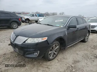 2009 Lincoln MKS with VIN 1LNHM93R59G615553, listed as a Copart auction lot 44603215 with 186,535 mi miles and Salvage Title. Bid and sale history available at DreamBid. Image 1.