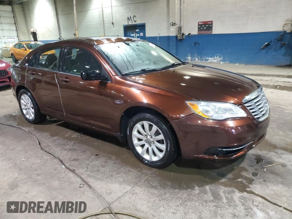 2012 Chrysler 200 Touring with VIN 1C3CCBBB6CN180790, listed as a Copart auction lot 84250144 with 166,041 mi miles and Clean Title. Bid and sale history available at carsss.com. Image 4.