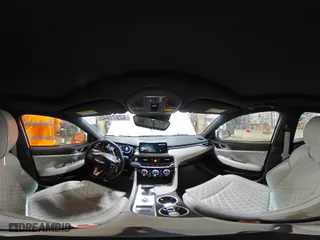 2022 Genesis G70 3.3T with VIN KMTG54TE4NU098837, listed as a Copart auction lot 42971645 with 42,645 mi miles and Salvage Title. Bid and sale history available at carsss.com. Image 14.