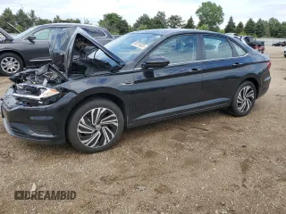 2021 Volkswagen Jetta SEL с VIN 3VWE57BU8MM065517, выставлен на аукционе Copart как лот 59215825 с пробегом 63 617 миль миль и Списание • Salvage title. История ставок и продаж доступна на DreamBid. Изображение 1.
