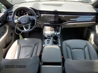 2021 Audi Q7 Premium Plus with VIN WA1LXAF70MD013214, listed as a Copart auction lot 59407865 with 48,834 mi miles and Salvage title. Bid and sale history available at DreamBid. Image 8.