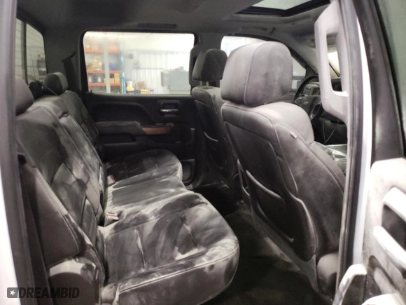 2015 Chevrolet Silverado 1500 LTZ with VIN 3GCUKSEJXFG520395, listed as a Copart auction lot 46836645 with 0 mi miles and Salvage Title. Bid and sale history available at carsss.com. Image 10.