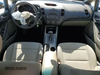 2015 Kia Forte EX with VIN KNAFX5A81F5320234, listed as a Copart auction lot 52598225 with 40,242 mi miles and Salvage Title. Bid and sale history available at DreamBid. Image 8.