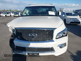 2016 Infiniti QX80 with VIN JN8AZ2NC3G9401366, listed as a IAAI auction lot 41735277 with 99,570 mi miles. Bid and sale history available at carsss.com. Image 12.