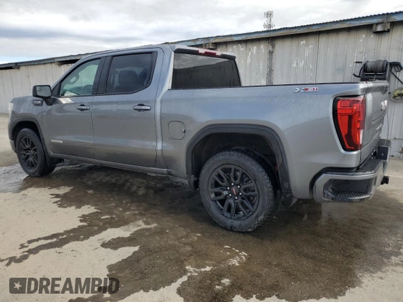 2021 GMC Sierra 1500 Elevation with VIN 1GTU9CED8MZ345170, listed as a Copart auction lot 44020005 with 45,566 mi miles and Clean Title. Bid and sale history available at DreamBid. Image 2.