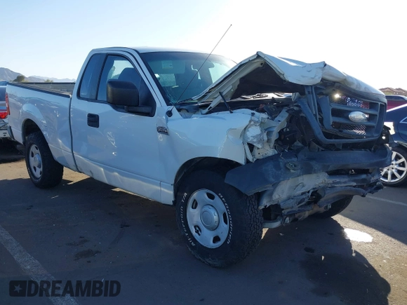 2008 Ford F-150 XL with VIN 1FTRF14V48KD70417, listed as a IAAI auction lot 41763174 with 109,807 mi miles. Bid and sale history available at carsss.com. Image 6.