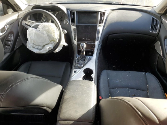 2024 Infiniti Q50 Luxe with VIN JN1EV7BR6RM630707, listed as a Copart auction lot 77115644 with 3,013 mi miles and Salvage Title. Bid and sale history available at DreamBid. Image 8.
