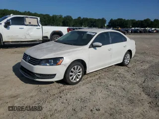 2014 Volkswagen Passat Wolfsburg Edition with VIN 1VWAS7A38EC064211, listed as a Copart auction lot 61545205 with 176,152 mi miles and Clean title. Bid and sale history available at DreamBid. Image 1.