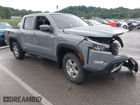 2023 Nissan Frontier SV with VIN 1N6ED1EK3PN624671, listed as a IAAI auction lot 42428324 with 31,313 mi miles and . Bid and sale history available at DreamBid. Image 1.