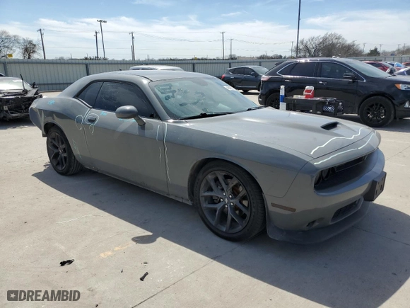 2019 Dodge Challenger GT with VIN 2C3CDZJG1KH596515, listed as a Copart auction lot 48422135 with 97,518 mi miles and Salvage Title. Bid and sale history available at carsss.com. Image 4.