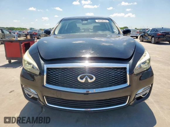 2015 Infiniti Q70 z VIN JN1BY1PP7FM601954, wystawiony jako Copart lot #54138735 z przebiegiem 118 017 mil mil oraz Czysty tytuł • Clean title. Historia ofert i sprzedaży dostępna na DreamBid. Obrazek 5.