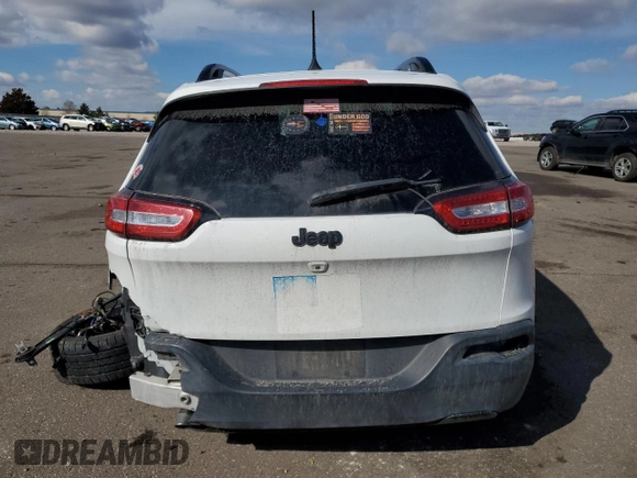 2016 Jeep Cherokee High Altitude with VIN 1C4PJLDB3GW323927, listed as a Copart auction lot 46616145 with 105,974 mi miles and Salvage Title. Bid and sale history available at carsss.com. Image 6.
