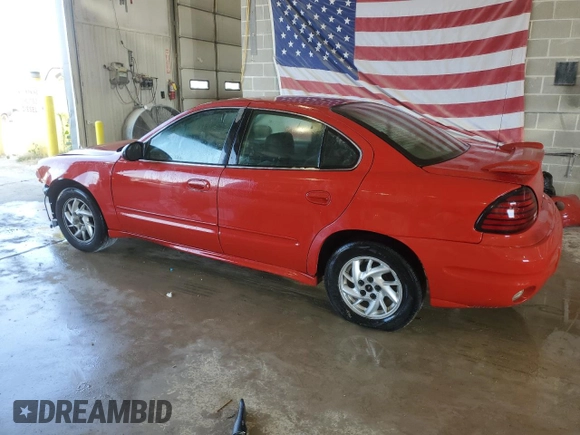 2004 Pontiac Grand Am SE1 with VIN 1G2NF52E04C245870, listed as a Copart auction lot 74183974 with 0 mi miles and Non Repairable. Bid and sale history available at carsss.com. Image 2.