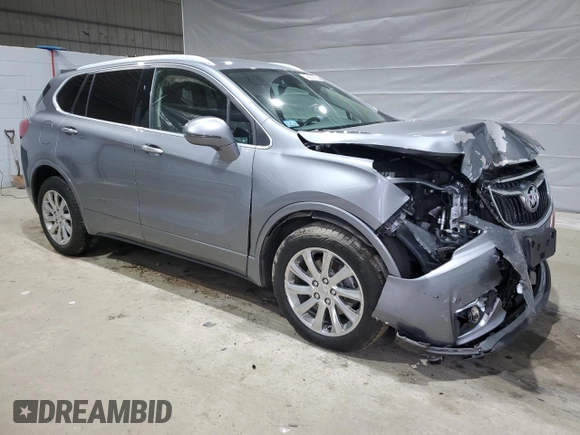 2020 Buick Envision Essence with VIN LRBFX2SA8LD016336, listed as a Copart auction lot 48866805 with 24,647 mi miles and Salvage Title. Bid and sale history available at DreamBid. Image 4.
