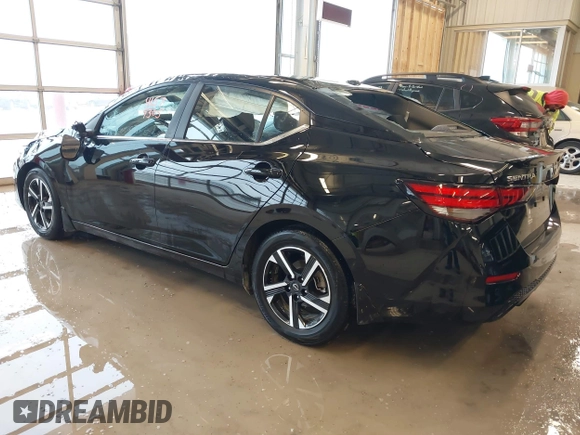 2024 Nissan Sentra SV z VIN 3N1AB8CV2RY285343, wystawiony jako IAAI lot #41579305 z przebiegiem 22 196 mil mil oraz . Historia ofert i sprzedaży dostępna na DreamBid. Obrazek 3.