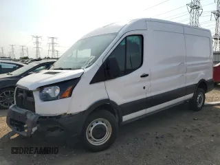 2020 Ford Transit Cargo with VIN 1FTBR1C80LKA06976, listed as a Copart auction lot 70660414 with 141,683 mi miles and Salvage Title. Bid and sale history available at DreamBid. Image 1.