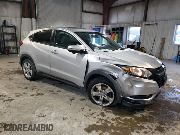 2016 Honda HR-V EX with VIN 3CZRU6H5XGM708580, listed as a Copart auction lot 45841425 with 178,033 mi miles and Salvage Title. Bid and sale history available at DreamBid. Image 4.
