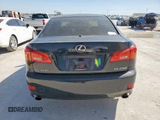 2006 Lexus IS 250 Manual with VIN JTHBK262862013534, listed as a Copart auction lot 50456505 with 138,620 mi miles and Clean Title. Bid and sale history available at carsss.com. Image 6.
