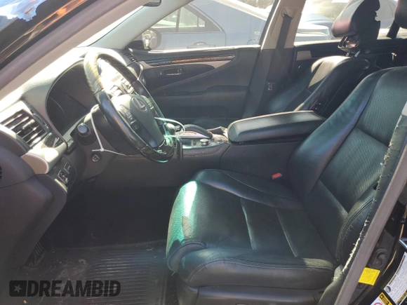 2016 Lexus LS 460 with VIN JTHBL5EF0G5141379, listed as a Copart auction lot 74665294 with 90,124 mi miles and Salvage title. Bid and sale history available at DreamBid. Image 7.