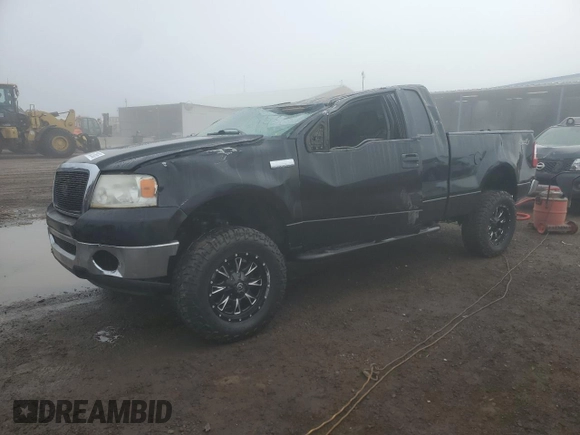 2006 Ford F-150 XLT with VIN 1FTPX14556FA61226, listed as a Copart auction lot 50329635 with 169,693 mi miles and Salvage Title. Bid and sale history available at carsss.com. Image 1.