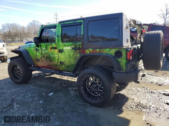 2018 Jeep Wrangler JK Unlimited Altitude with VIN 1C4BJWEG5JL863388, listed as a Copart auction lot 47398105 with 91,364 mi miles and Salvage Title. Bid and sale history available at carsss.com. Image 2.