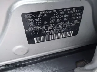 2024 Hyundai Ioniq 6 SEL z VIN KMHM34AC1RA063734, wystawiony jako IAAI lot #41222335 z przebiegiem 3389 mil mil oraz . Historia ofert i sprzedaży dostępna na DreamBid. Obrazek 9.