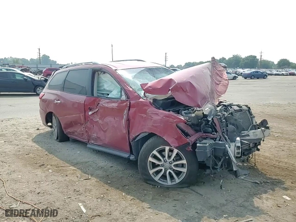 2015 Nissan Pathfinder S with VIN 5N1AR2MN1FC603067, listed as a Copart auction lot 64508484 with 0 mi miles and Salvage Title. Bid and sale history available at carsss.com. Image 12.