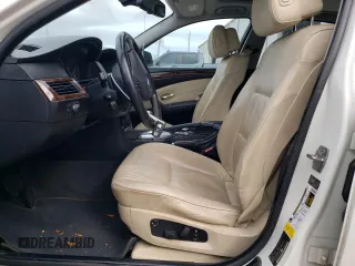 2010 BMW 5 Series 528i with VIN WBANU5C51AC365413, listed as a Copart auction lot 47758385 with 128,091 mi miles and Salvage Title. Bid and sale history available at carsss.com. Image 7.