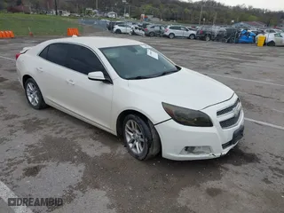 2013 Chevrolet Malibu ECO with VIN 1G11F5RR5DF110152, listed as a IAAI auction lot 41908465 with 176,004 mi miles. Bid and sale history available at carsss.com. Image 1.