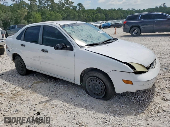 2007 Ford Focus S with VIN 1FAHP34NX7W225626, listed as a Copart auction lot 58202395 with 157,844 mi miles and Salvage title. Bid and sale history available at DreamBid. Image 4.