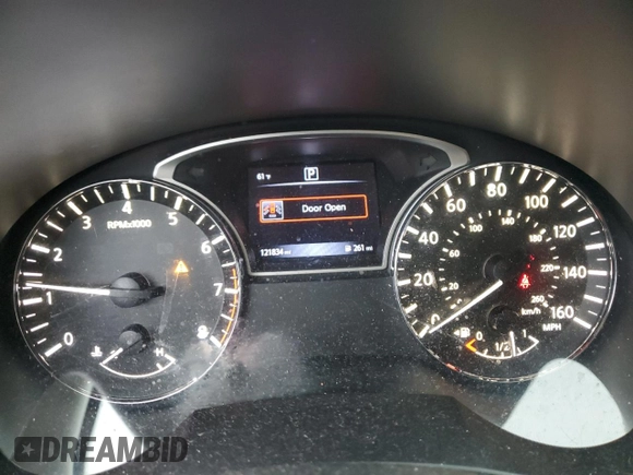 2017 Nissan Altima S z VIN 1N4AL3AP2HN361548, wystawiony jako Copart lot #58296645 z przebiegiem 121 834 mil mil oraz Szkoda całkowita • Salvage title. Historia ofert i sprzedaży dostępna na DreamBid. Obrazek 9.