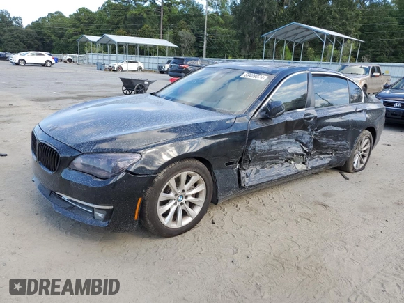 2015 BMW 7 Series 740Li with VIN WBAYE4C58FD138919, listed as a Copart auction lot 69409074 with 145,549 mi miles and Salvage Title. Bid and sale history available at DreamBid. Image 1.