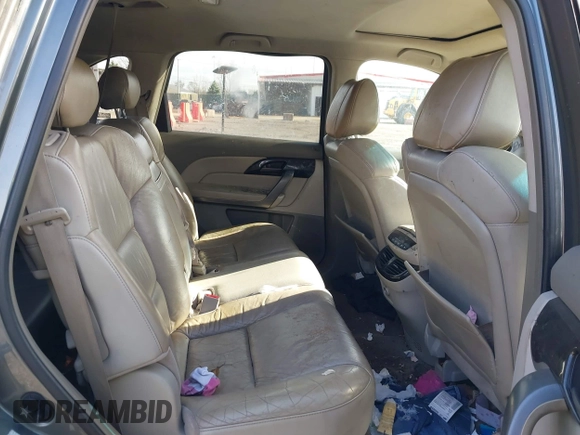 2008 Acura MDX with VIN 2HNYD28278H527107, listed as a IAAI auction lot 41861581 with 214,725 mi miles and . Bid and sale history available at DreamBid. Image 8.