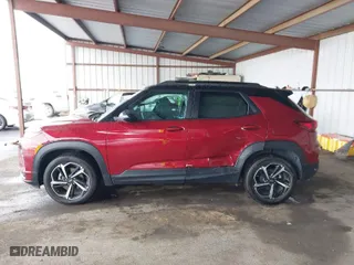 2022 Chevrolet TrailBlazer RS with VIN KL79MUSLXNB105261, listed as a IAAI auction lot 41559429 with 28,248 mi miles. Bid and sale history available at carsss.com. Image 14.
