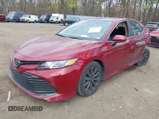 2020 Toyota Camry LE with VIN 4T1C11AK4LU920044, listed as a IAAI auction lot 42084112 with 96,745 mi miles and . Bid and sale history available at carsss.com. Image 18.